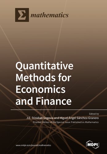 Quantitative Methods for Economics and Finance