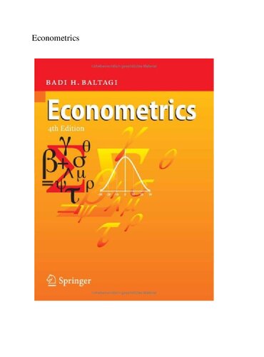 Econometrics