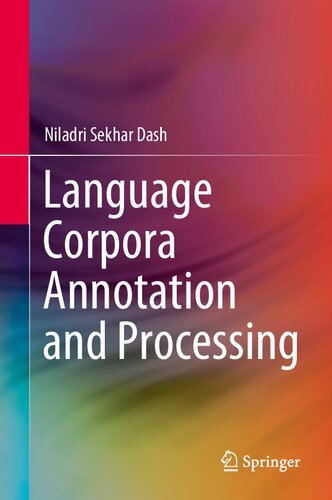 Language Corpora Annotation and Processing