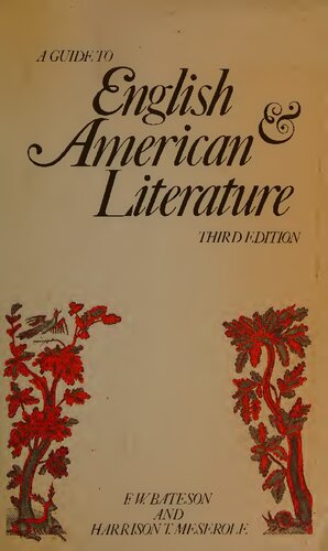 A Guide to English and American Literature