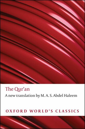 The Qur’an: A New Translation