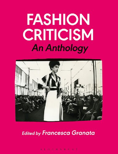 Fashion Criticism: An Anthology