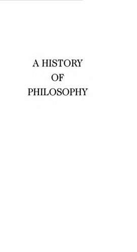 A History Of Philosophy