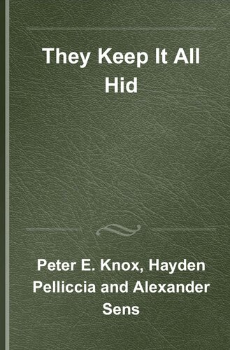 They keep it all hid : Augustan poetry, its antecedents and reception : studies in honor of Richard F. Thomas