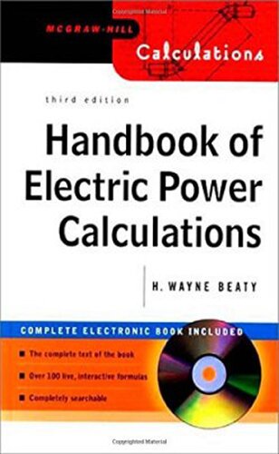 Handbook of electric power calculations