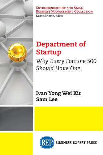 Department of Startup: Why Every Fortune 500 Should Have One