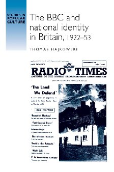 The BBC and national identity in Britain, 1922-53