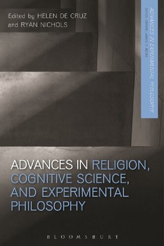 Advances in Religion, Cognitive Science, and Experimental Philosophy (Advances in Experimental Philosophy)