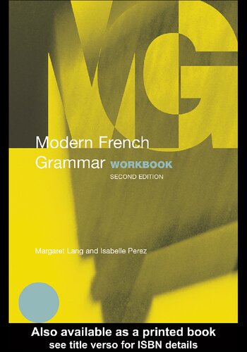 Modern French Grammar Workbook: A Practical Guide