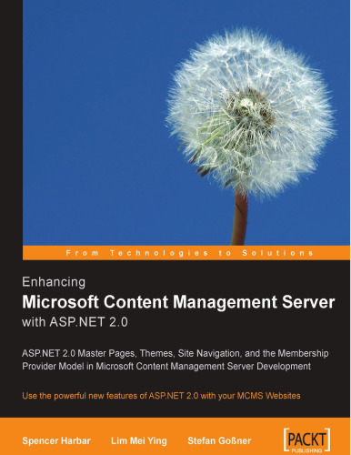 Enhancing Microsoft Content Management Server With ASP.NET 2.0