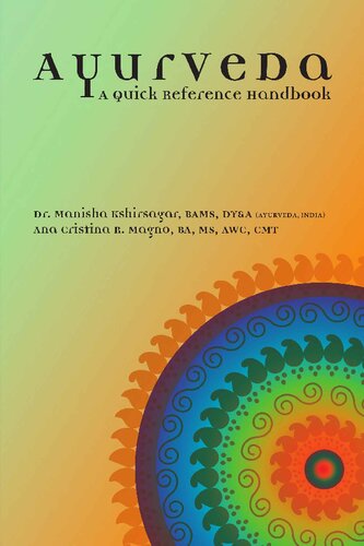 Ayurveda: A Quick Reference Handbook