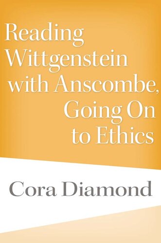 Reading Wittgenstein with Anscombe, Going On to Ethics