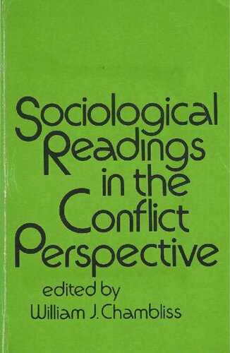 Sociological Readings in the Conflict Perspective