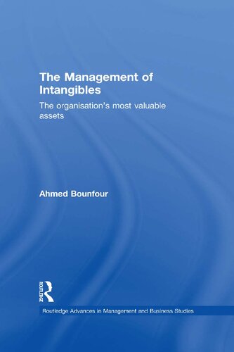The Management of Intangibles: The Organisation's Most Valuable Assets