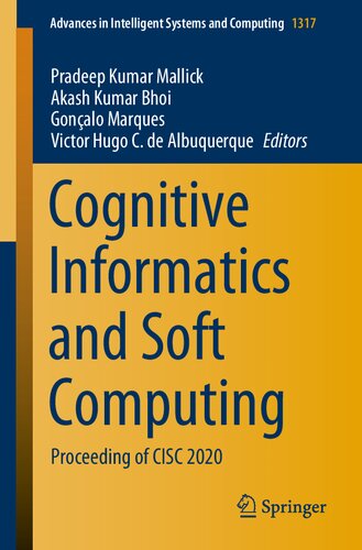 Cognitive Informatics and Soft Computing: Proceeding of CISC 2020