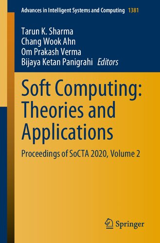 Soft Computing: Theories and Applications: Proceedings of SoCTA 2020