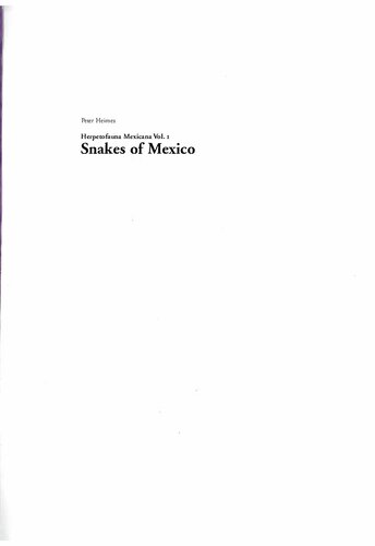 Snakes of Mexico