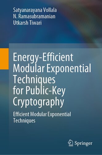 Energy-Efficient Modular Exponential Techniques for Public-Key Cryptography: Efficient Modular Exponential Techniques