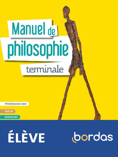 Philosophie Tle 2020 Manuel élève (Philo 2020) (French Edition)