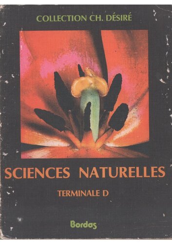 Sciences naturelles : terminale D