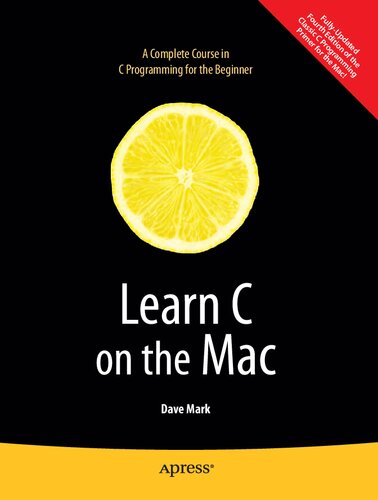 Learn C on the Mac