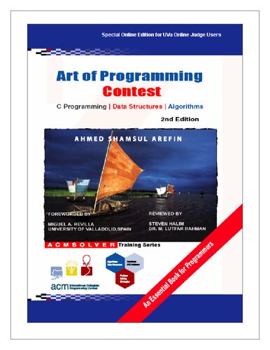 Art of Programming Contest: C Programming, Data Structures, Algorithms