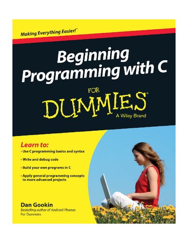 Beginning Programming with C for Dummies