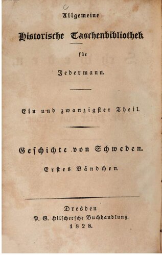 Geschichte von Schweden