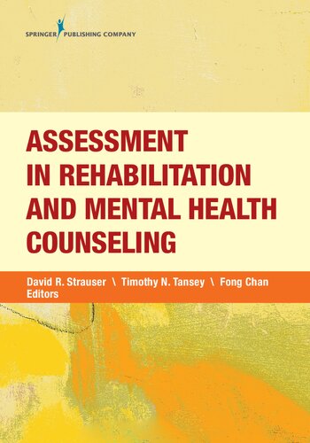 Assessment in Rehabilitation and Mental Health Counseling