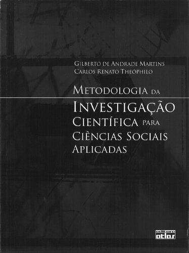 Metodologia da investigação científica para ciências sociais aplicadas