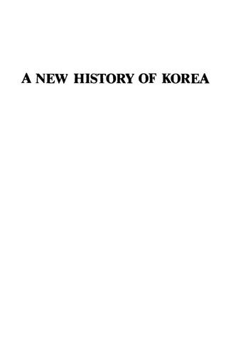 A New History of Korea