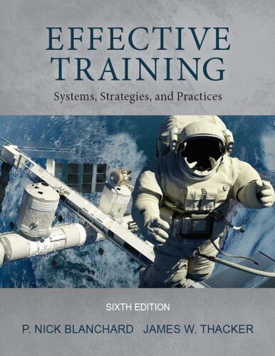 Effective Training Systems, Strategies, and Practices