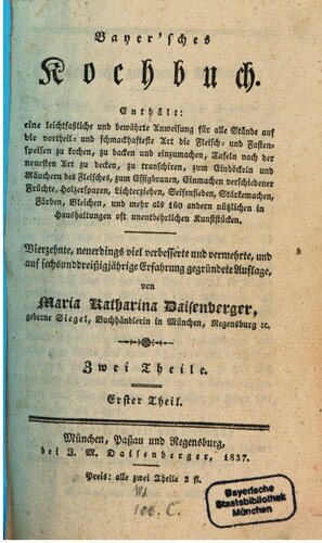 Bayer'sches Kochbuch