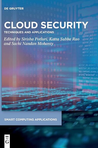 Cloud Security: Techniques and Applications (Smart Computing Applications)