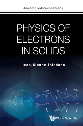 Physics of Electrons in Solids: 0 (Advanced Textbooks in Physics)