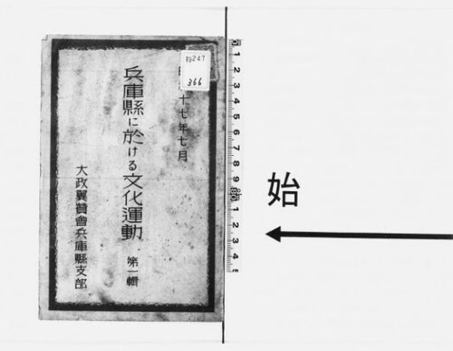 兵庫県に於ける文化運動. 第1輯