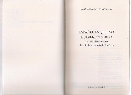 Españoles que no pudieron serlo