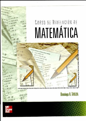 Curso de Nivelacion de Matematica