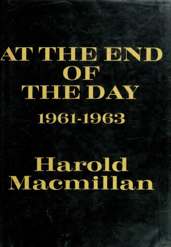At the End of the Day: 1961-1963