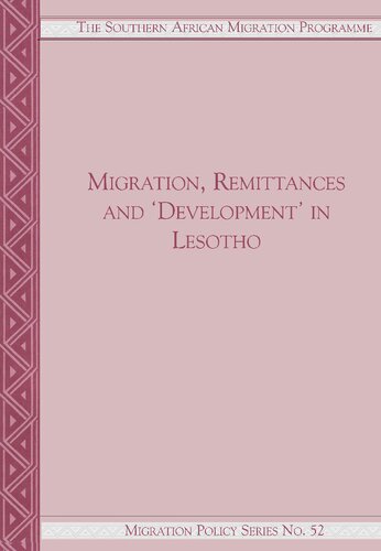 Migration, Remittances and 'Development' in Lesotho
