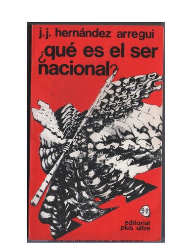 ¿Qué es el ser nacional?