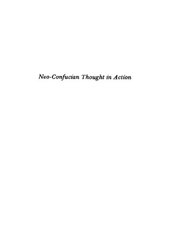 Neo-Confucian Thought in Action: Wang Yang-Ming's Youth (1472-1509)