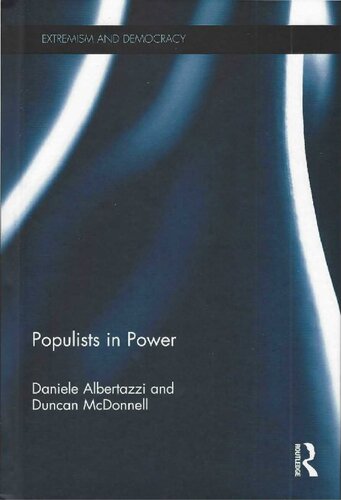 Albertazzi and McDonnell (2015) Populists in Power