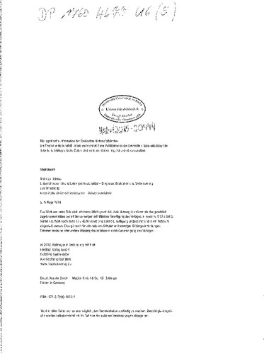 Unterrichtsqualität und Lehrerprofessionalität. Diagnose, Evaluation und Verbesserung des Unterrichts