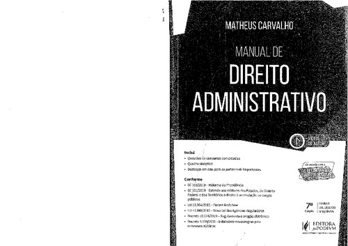 Manual de Direito Administrativo