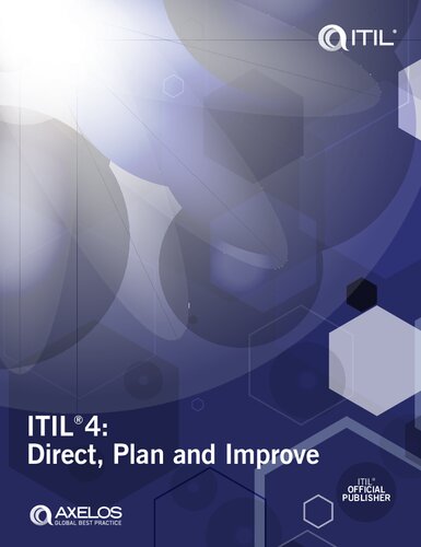 ITIL 4: Direct, Plan and Improve (ITIL 4 Managing Professional)