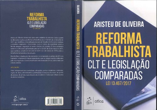 Reforma trabalhista : CLT e legislação comparadas : Lei 13,467/2017