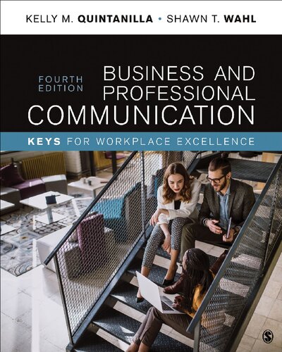 Business and professional communication : keys for workplace excellence
