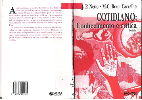 Cotidiano: conhecimento e crítica