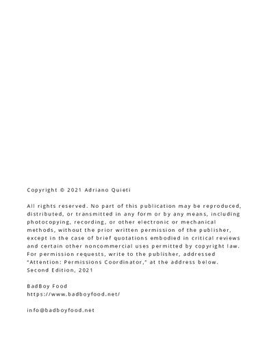 The Badboy Burger Book